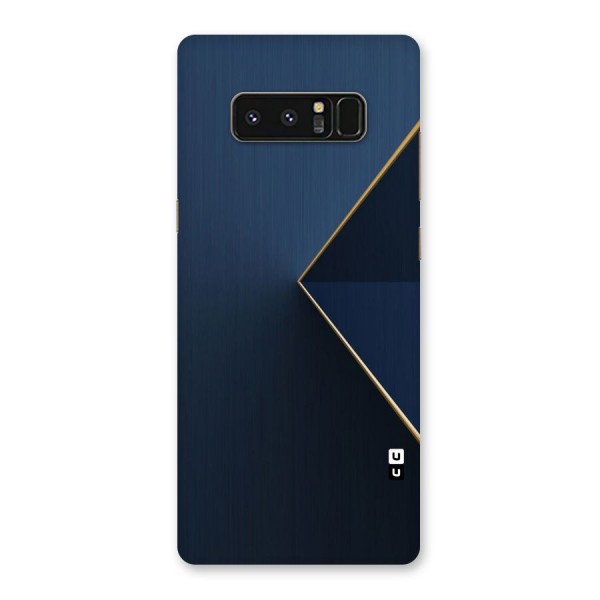 Golden Blue Triangle Back Case for Galaxy Note 8