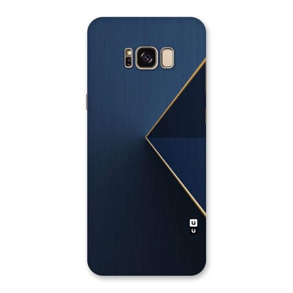 Golden Blue Triangle Back Case for Galaxy S8 Plus