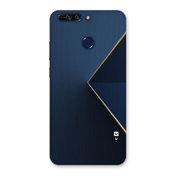 Golden Blue Triangle Back Case for Honor 8 Pro