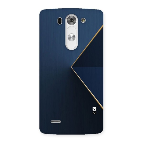 Golden Blue Triangle Back Case for LG G3 Beat