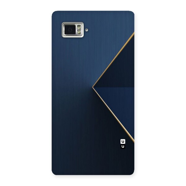 Golden Blue Triangle Back Case for Vibe Z2 Pro K920
