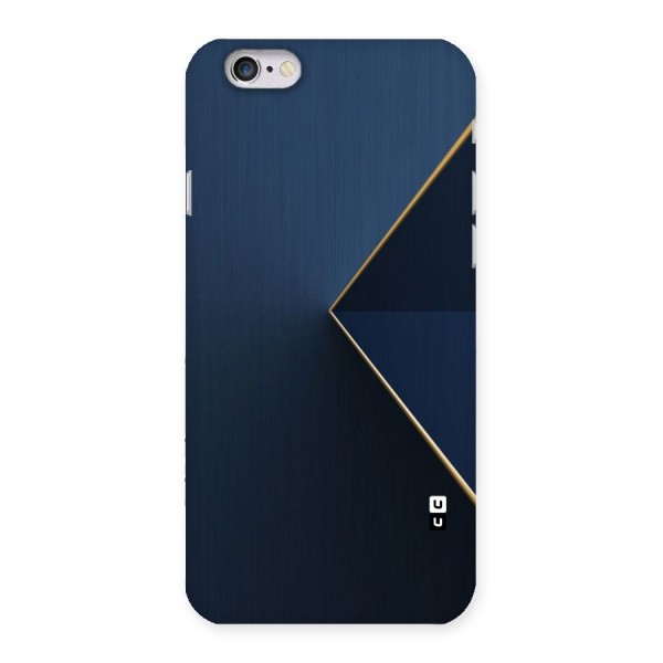 Golden Blue Triangle Back Case for iPhone 6 6S
