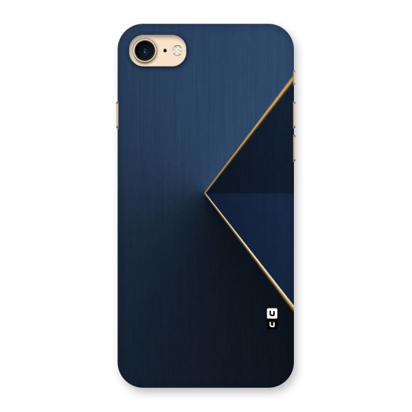 Golden Blue Triangle Back Case for iPhone 7