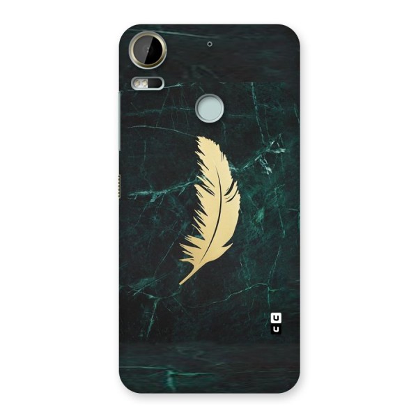 Golden Feather Back Case for Desire 10 Pro