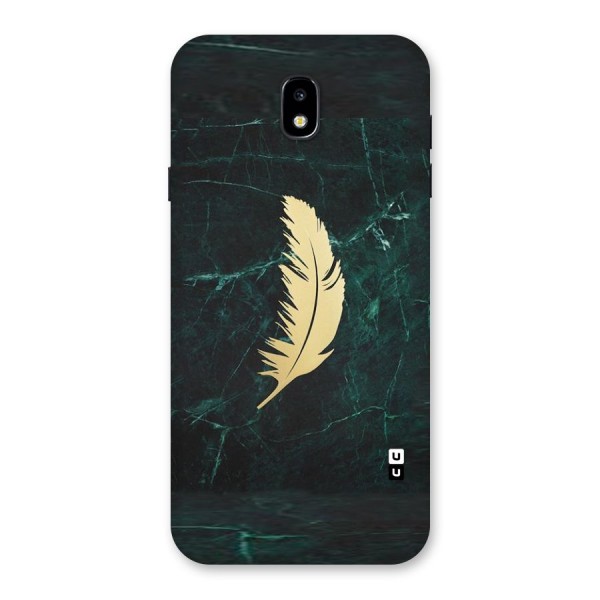 Golden Feather Back Case for Galaxy J7 Pro