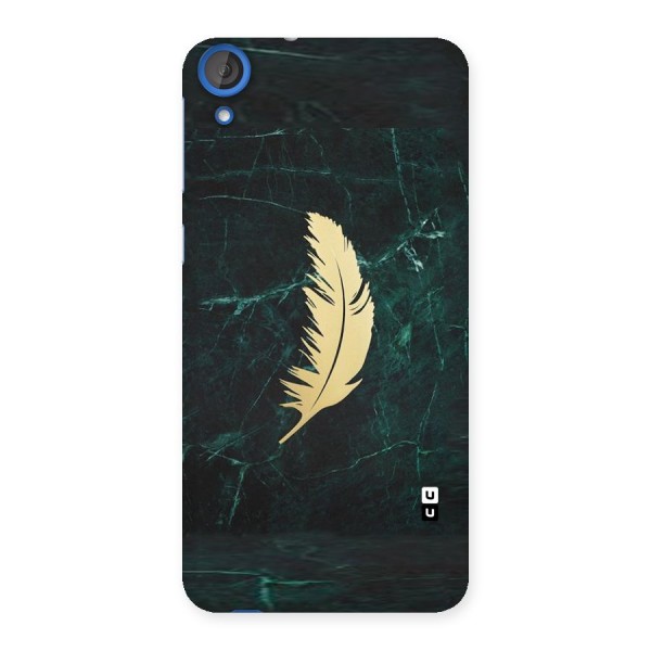 Golden Feather Back Case for HTC Desire 820
