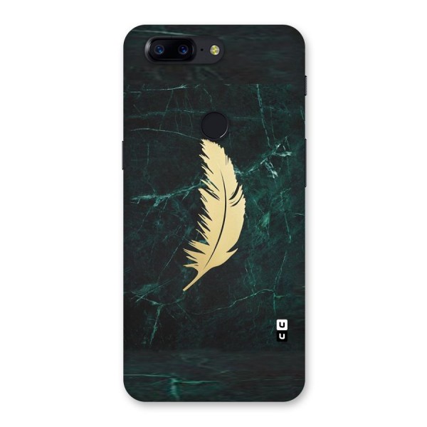 Golden Feather Back Case for OnePlus 5T