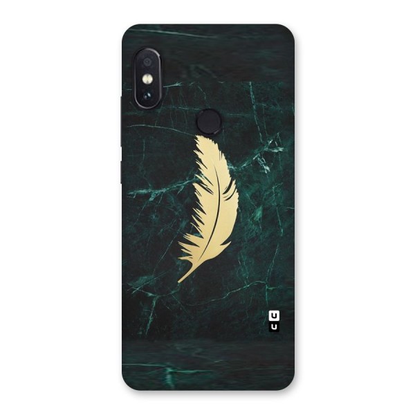 Golden Feather Back Case for Redmi Note 5 Pro
