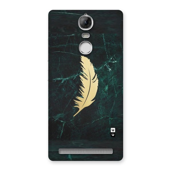 Golden Feather Back Case for Vibe K5 Note