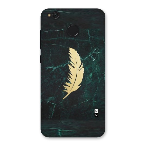 Golden Leaf Back Case for Redmi 4