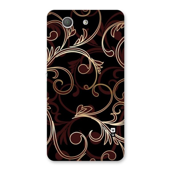 Golden Maroon Beauty Back Case for Xperia Z3 Compact