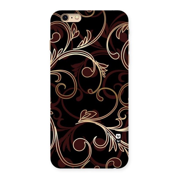 Golden Maroon Beauty Back Case for iPhone 6 Plus 6S Plus