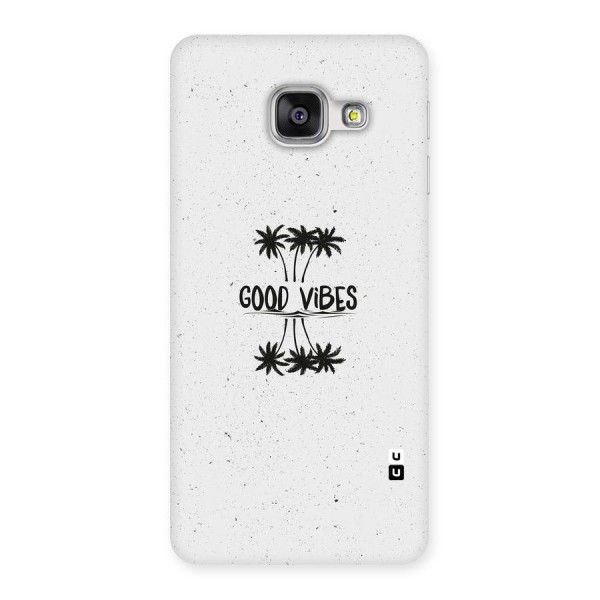 Good Vibes Rugged Back Case for Galaxy A3 2016