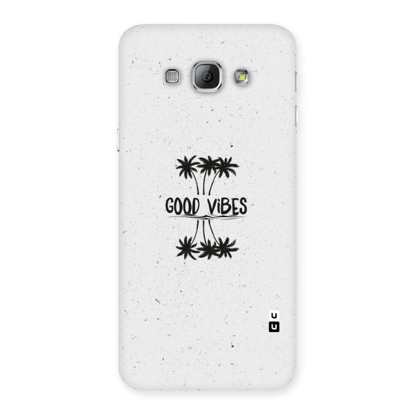 Good Vibes Rugged Back Case for Galaxy A8