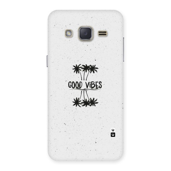 Good Vibes Rugged Back Case for Galaxy J2