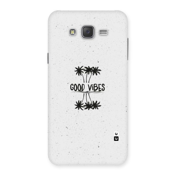 Good Vibes Rugged Back Case for Galaxy J7