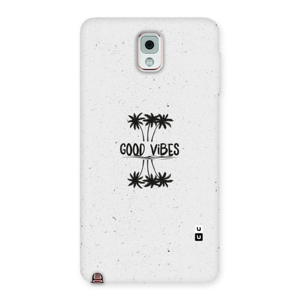 Good Vibes Rugged Back Case for Galaxy Note 3