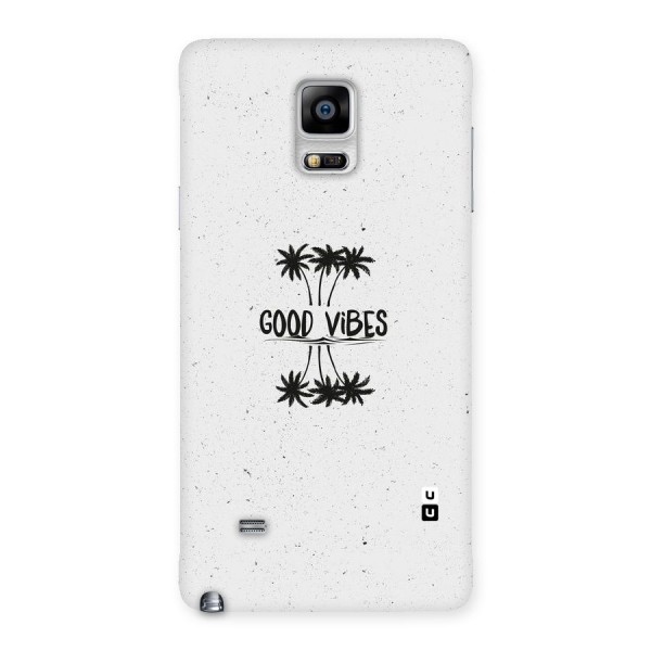 Good Vibes Rugged Back Case for Galaxy Note 4