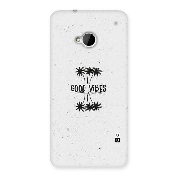 Good Vibes Rugged Back Case for HTC One M7