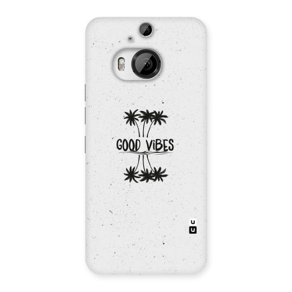 Good Vibes Rugged Back Case for HTC One M9 Plus