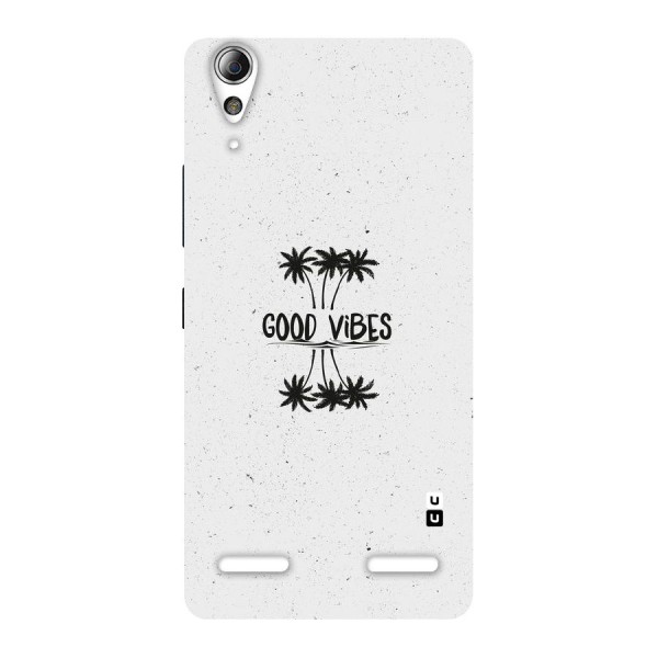 Good Vibes Rugged Back Case for Lenovo A6000 Plus