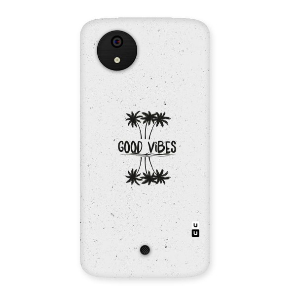 Good Vibes Rugged Back Case for Micromax Canvas A1
