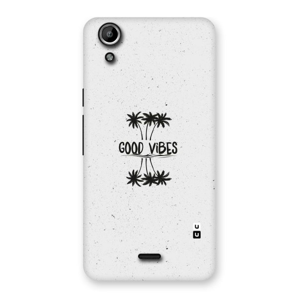 Good Vibes Rugged Back Case for Micromax Canvas Selfie Lens Q345