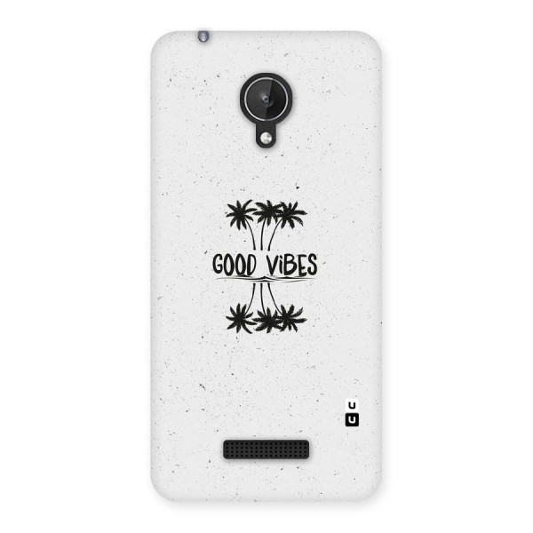 Good Vibes Rugged Back Case for Micromax Canvas Spark Q380