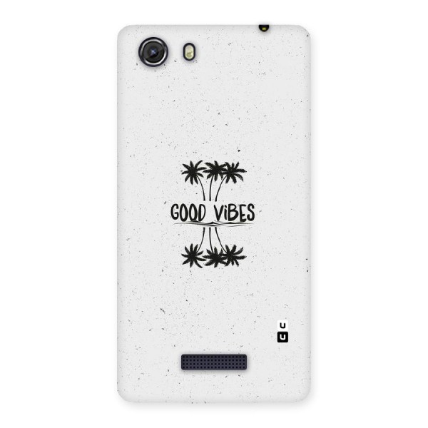 Good Vibes Rugged Back Case for Micromax Unite 3