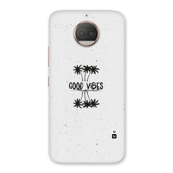 Good Vibes Rugged Back Case for Moto G5s Plus