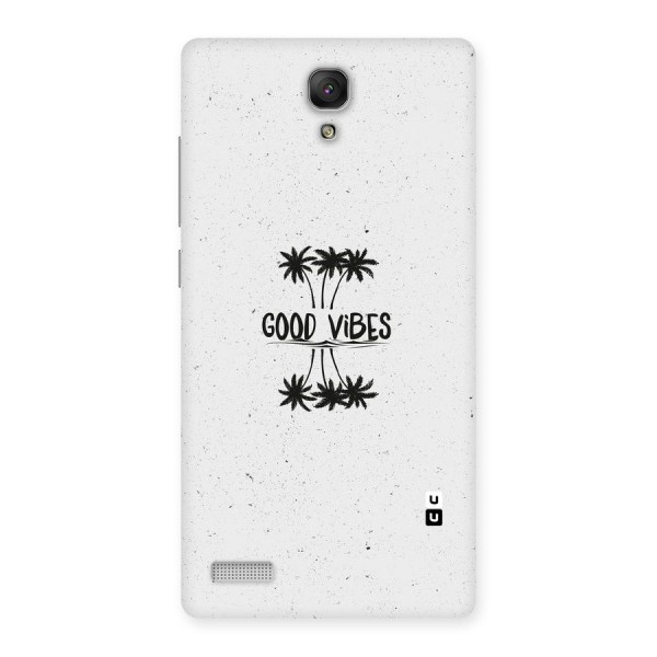 Good Vibes Rugged Back Case for Redmi Note