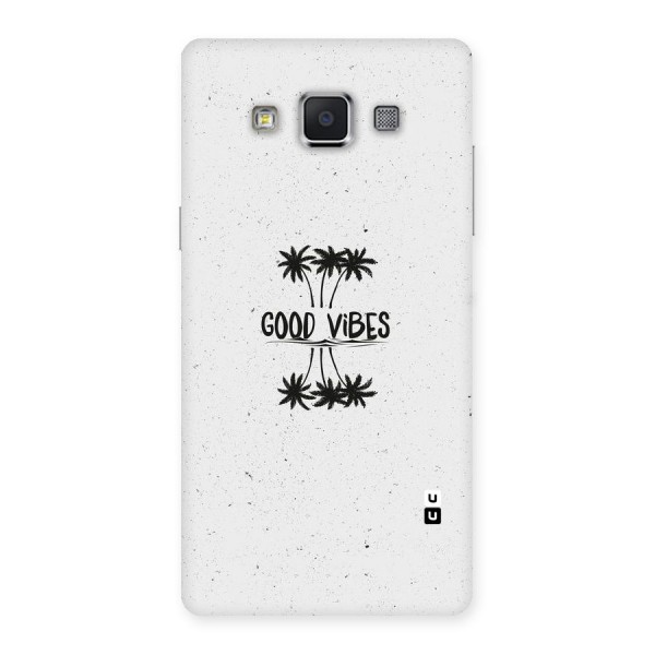 Good Vibes Rugged Back Case for Samsung Galaxy A5