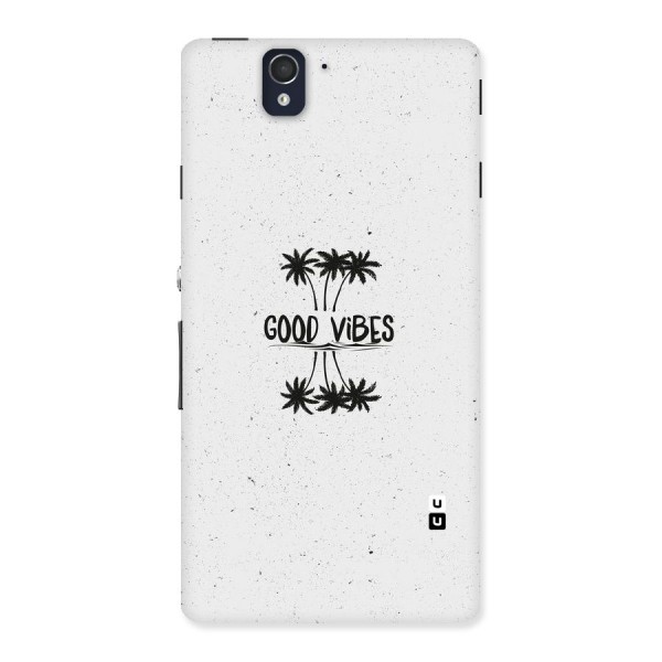 Good Vibes Rugged Back Case for Sony Xperia Z