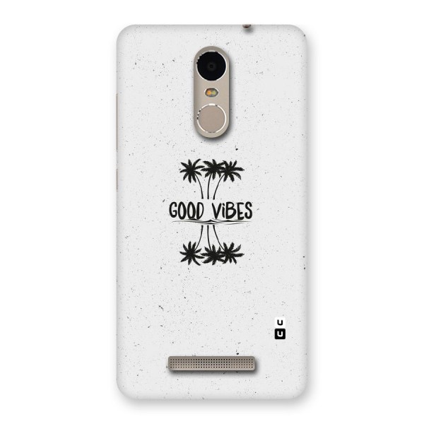 Good Vibes Rugged Back Case for Xiaomi Redmi Note 3