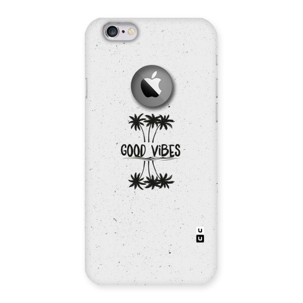 Good Vibes Rugged Back Case for iPhone 6 Logo Cut