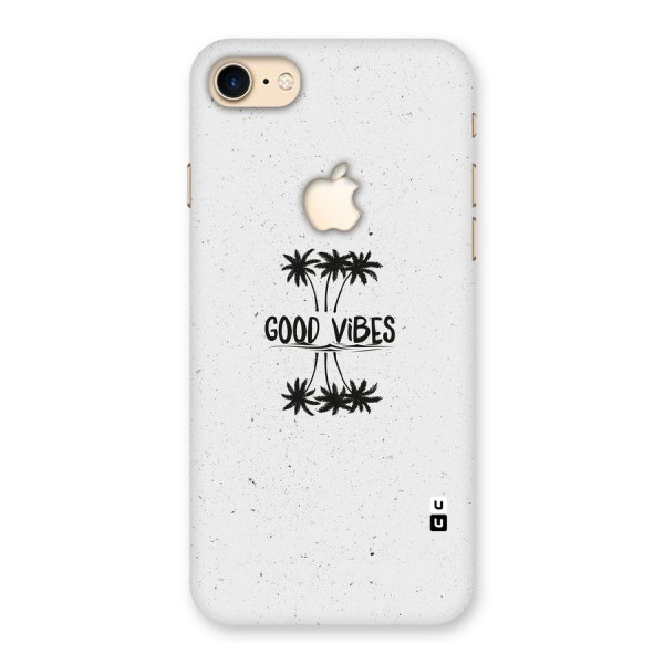 Good Vibes Rugged Back Case for iPhone 7 Apple Cut