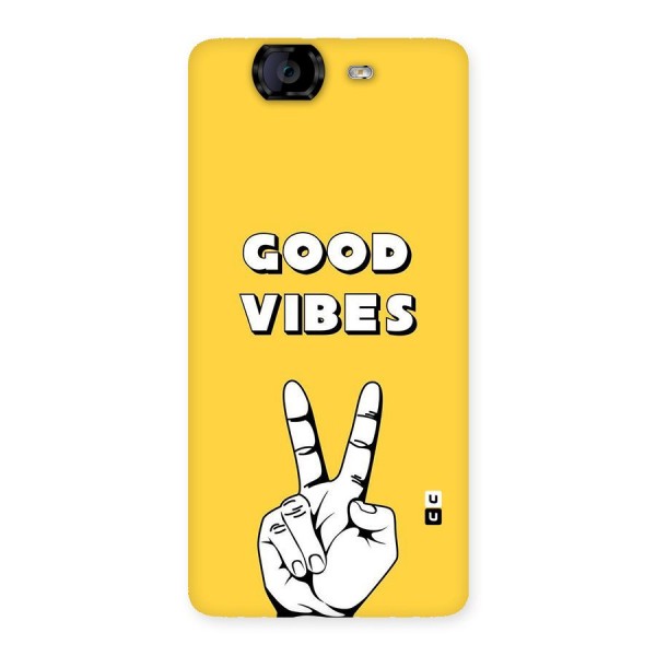 Good Vibes Victory Back Case for Canvas Knight A350