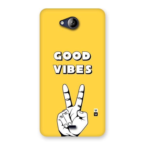 Good Vibes Victory Back Case for Canvas Play Q355