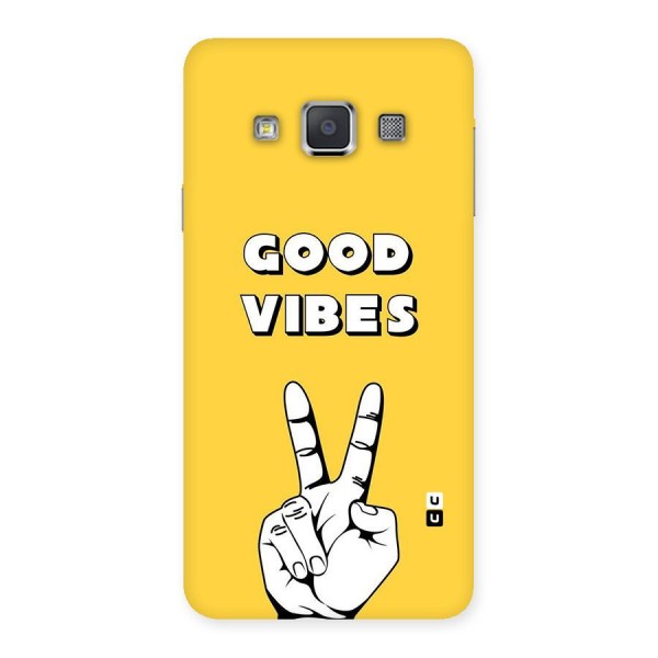 Good Vibes Victory Back Case for Galaxy A3