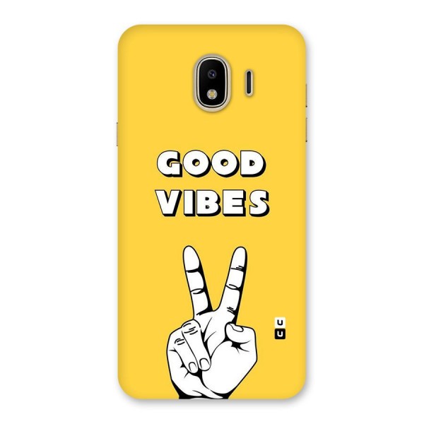 Good Vibes Victory Back Case for Galaxy J4