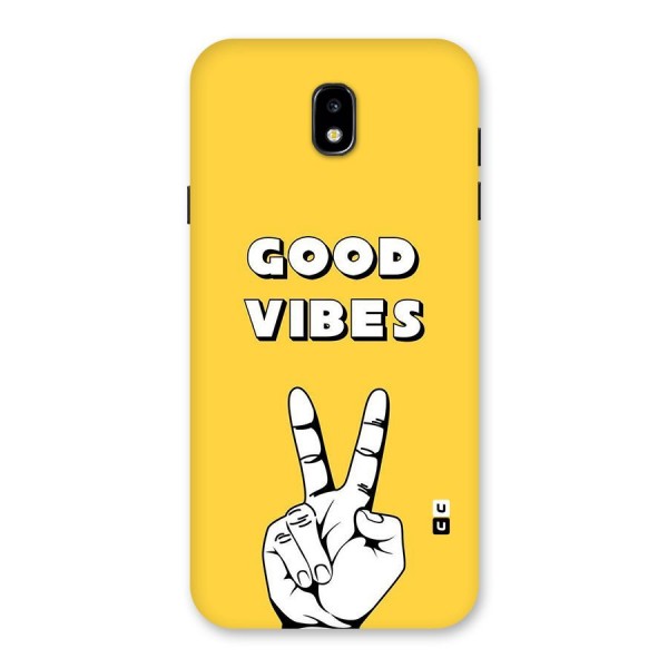 Good Vibes Victory Back Case for Galaxy J7 Pro