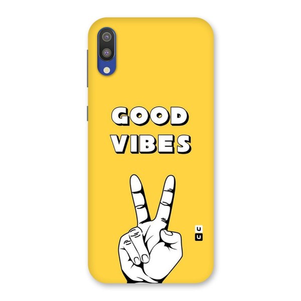 Good Vibes Victory Back Case for Galaxy M10