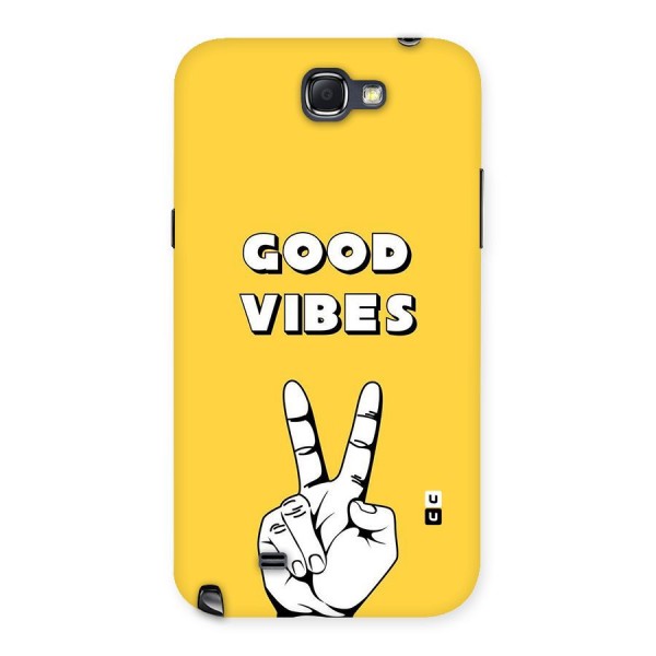 Good Vibes Victory Back Case for Galaxy Note 2