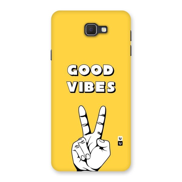 Good Vibes Victory Back Case for Galaxy On7 2016