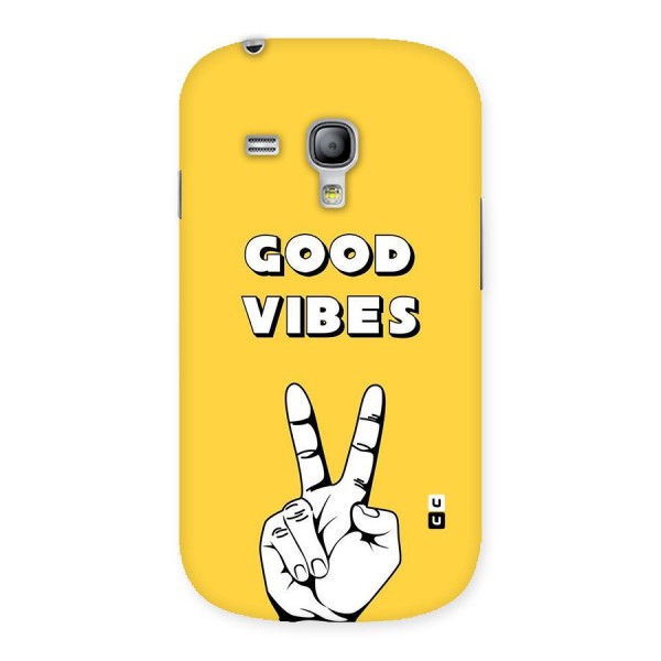 Good Vibes Victory Back Case for Galaxy S3 Mini