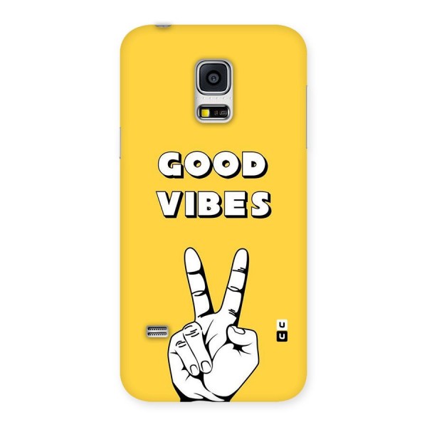 Good Vibes Victory Back Case for Galaxy S5 Mini