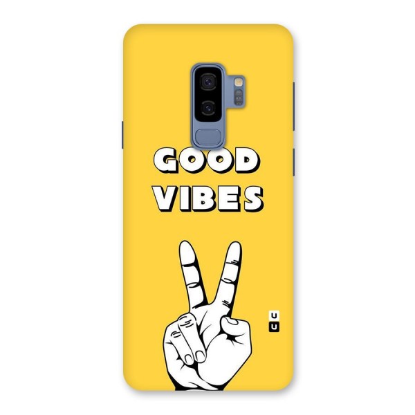 Good Vibes Victory Back Case for Galaxy S9 Plus