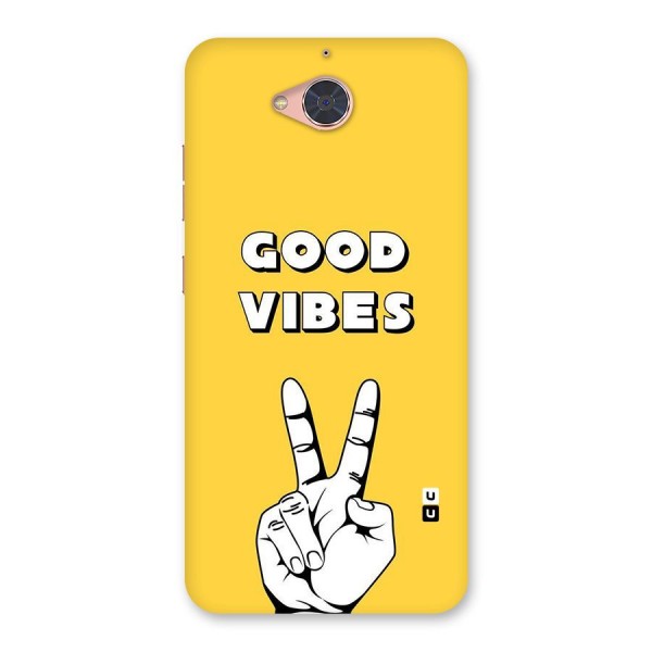 Good Vibes Victory Back Case for Gionee S6 Pro