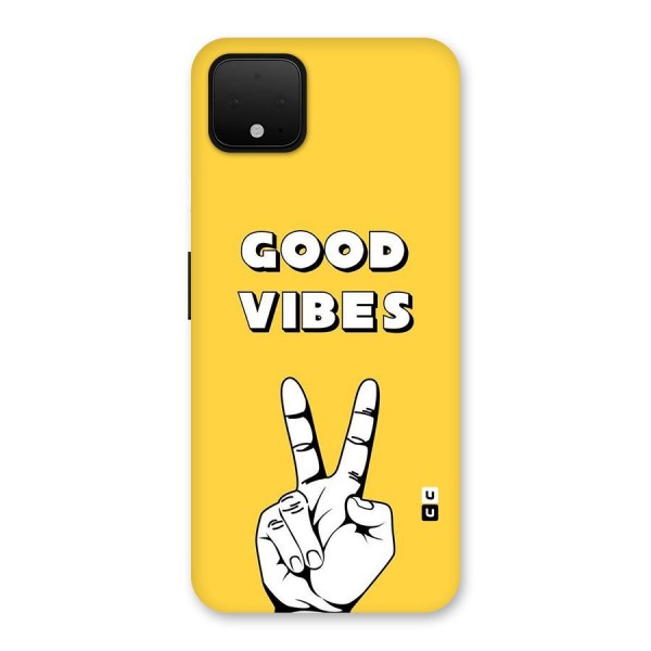 Good Vibes Victory Back Case for Google Pixel 4 XL