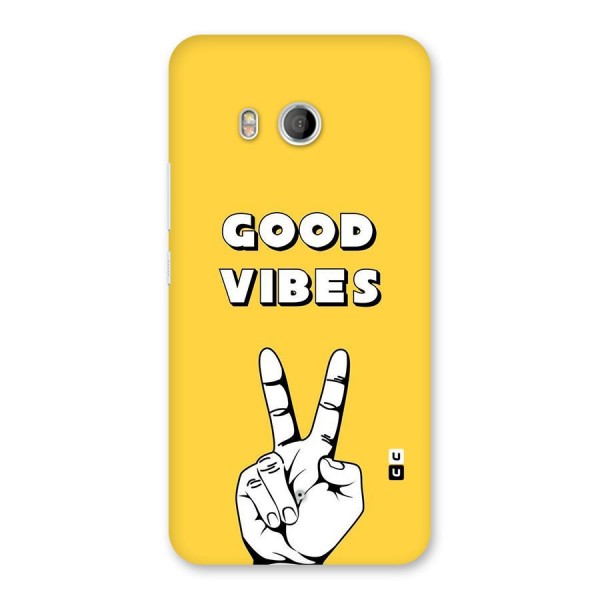 Good Vibes Victory Back Case for HTC U11